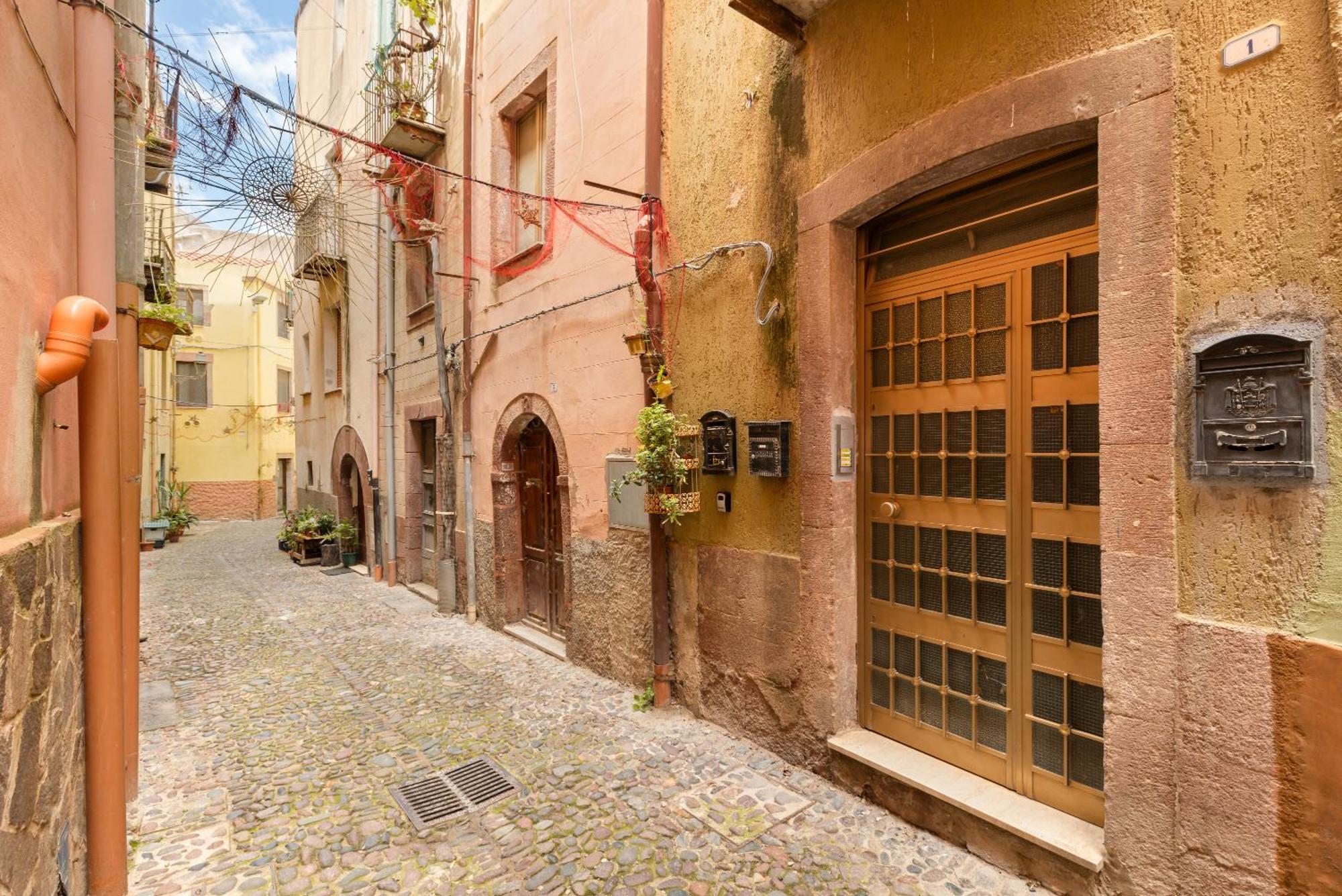 Casa Rocca Apartman Bosa Kültér fotó